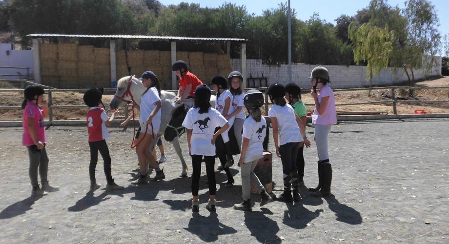 English Horse Camp II, pony riding - Cortijo Las Minas